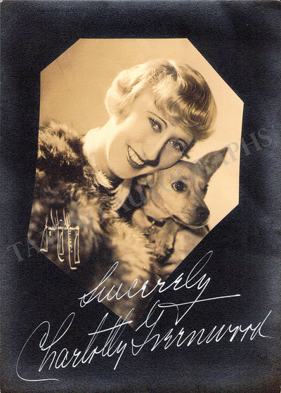 Greenwood, Charlotte - Signed Photograph