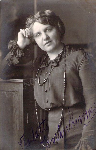 KUHN-BRUNNER, Charlotte (Various Autographs)