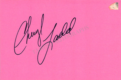 Ladd, Cheryl - Signed Card & Photo