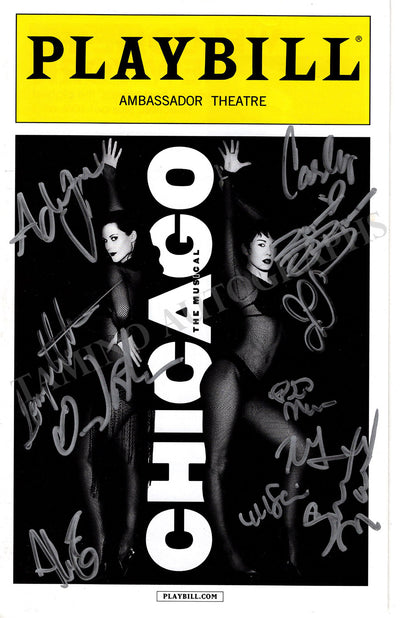 Chicago - Signed Broadway Musical Playbill