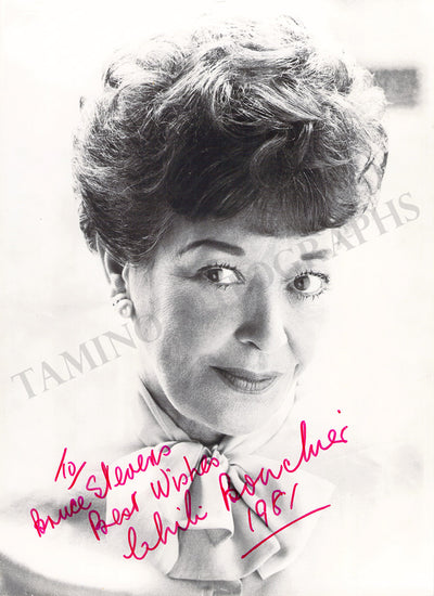 Bouchier, Chili - Signed Photograph 1981