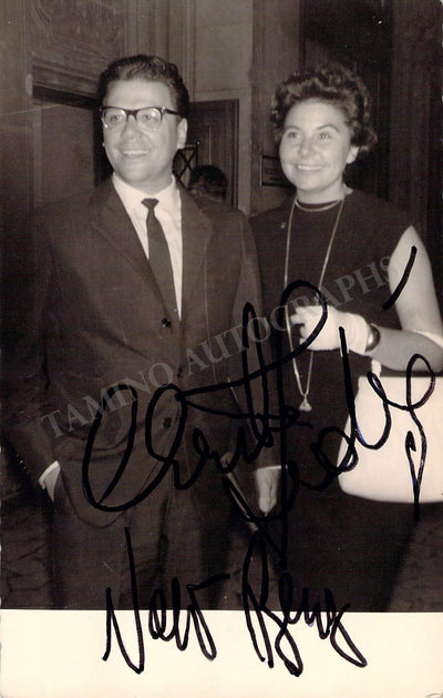 Ludwig, Christa - Berry, Walter - Double Signed Photograph