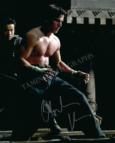Bale, Christian - Signed Large Photograph in "Batman Begins"