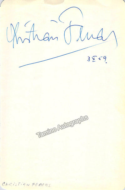 Ferras, Christian - Signed Album Page 1959