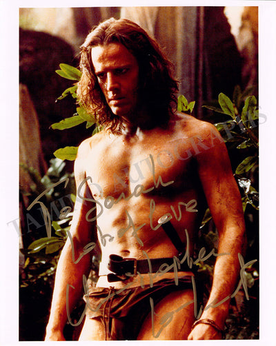 Lambert, Christopher - Signed Photo in "The Legend of Tarzan"