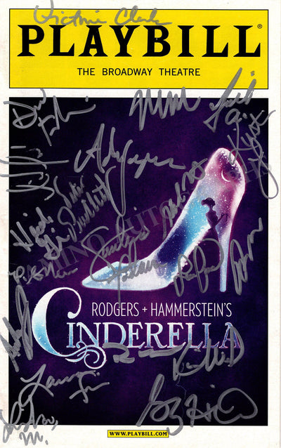 Cinderella - Signed Broadway Musical Playbill