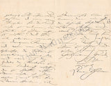 Schumann, Clara - Autograph Letter Signed 1866