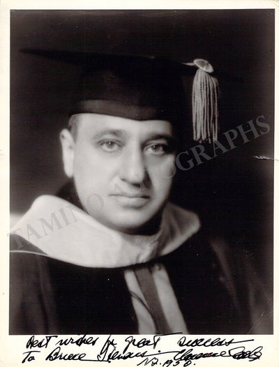 Adler, Clarence - Signed Photograph 1950