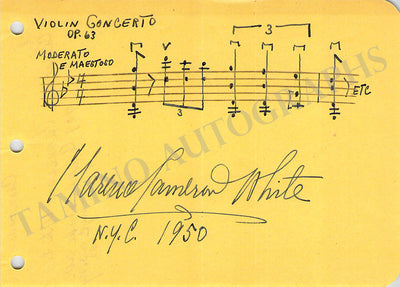 Clarence Cameron White (1950)