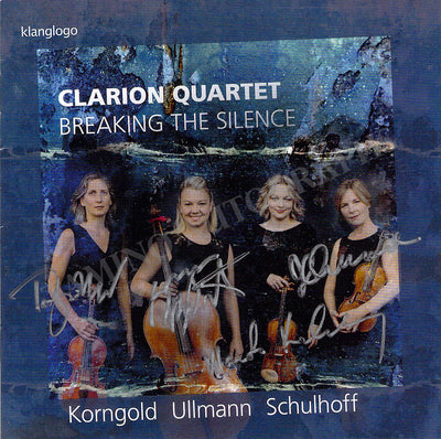 Clarion Quartet - Signed CD Album "Breaking the Silence"