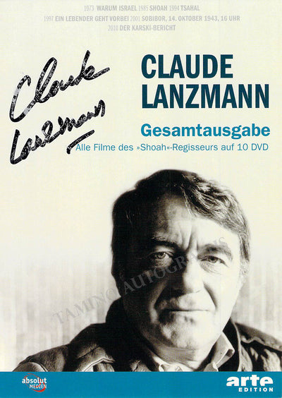 Lanzmann, Claude - Signed Photograph