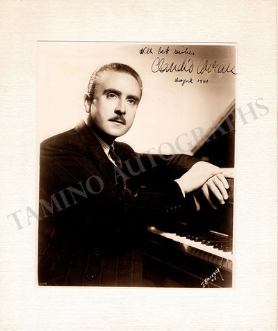 Arrau, Claudio - Signed Photograph 1948