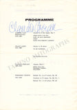 Arrau, Claudio - Signed Program Tel Aviv 1971