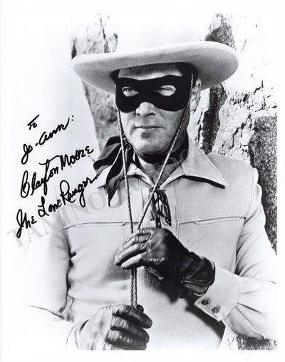 Moore, Clayton - Signed Photograph in "The Lone Ranger"