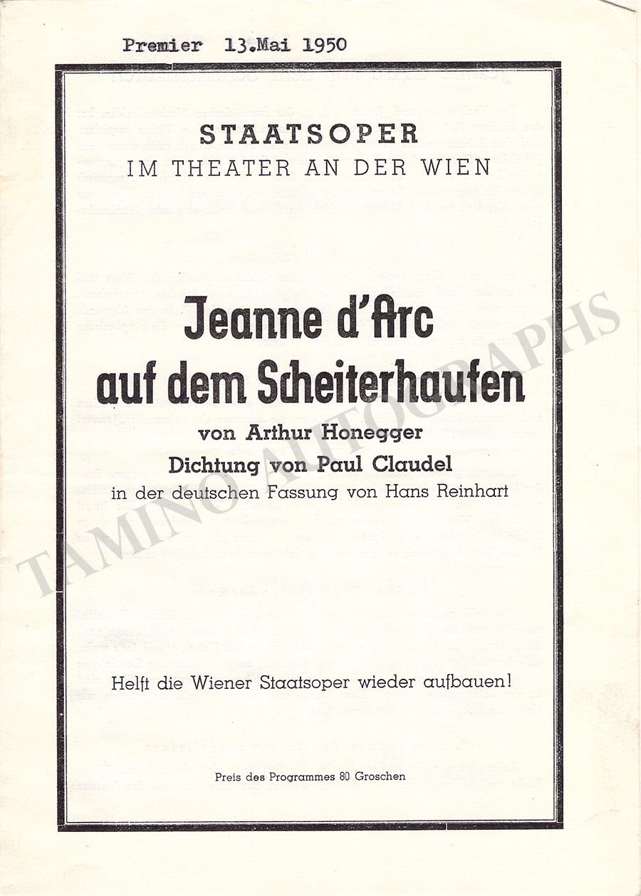 Krauss Clemens Set Of 18 Concert Programs krauss-clemens-set-of-18-concert-programs