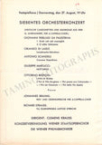 Krauss, Clemens - Set of 18 Concert Programs
