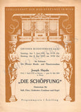 Krauss, Clemens - Set of 18 Concert Programs