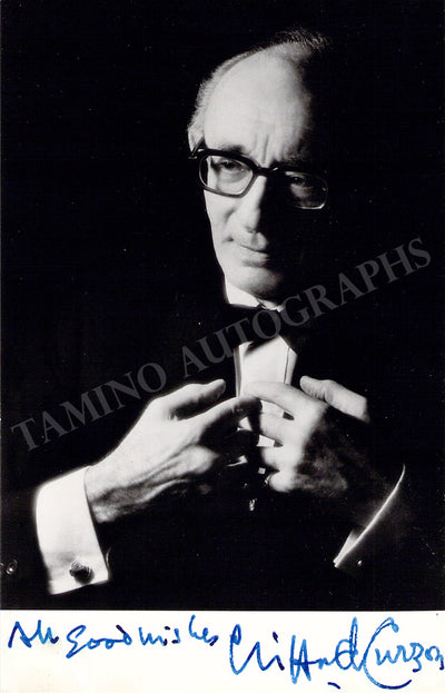Curzon, Clifford - Signed Photograph