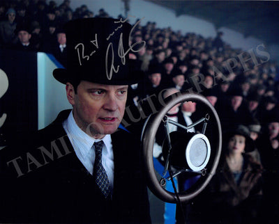 Firth, Colin - Signed Photograph in "The King's Speech"