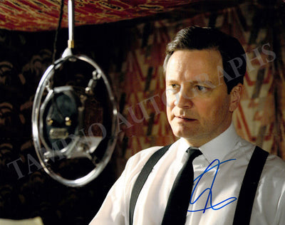 Firth, Colin - Signed Photograph in "The King's Speech"