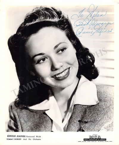 Haines, Connie - Signed Photograph