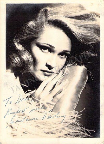 Dowling, Constance - Signed Photograph
