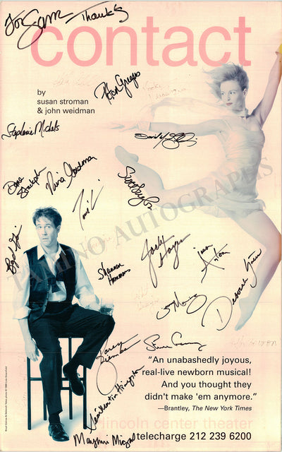 Contact - Signed Broadway Poster