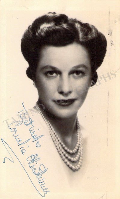 Otis Skinner, Cornelia - Signed Photograph