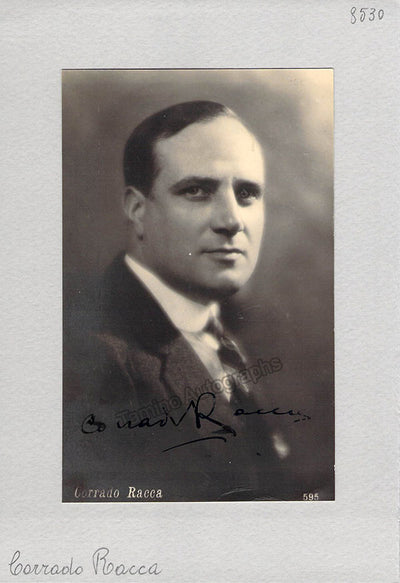 Racca, Corrado - Signed Photograph