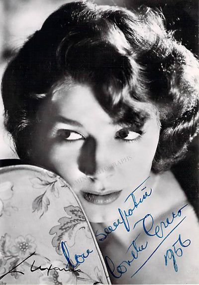 Greco, Cosetta - Signed Photograph 1956