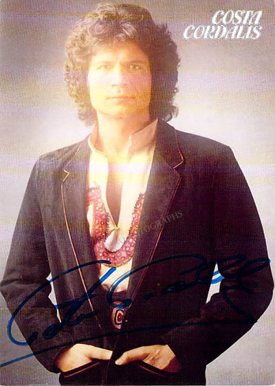Cordalis, Costa - Signed Photograph