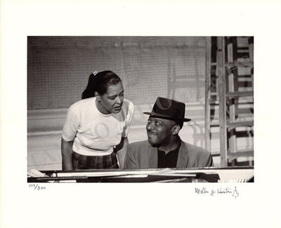 Holiday, Billie - Basie, Count - Original Photo Signed by Milton J. Hinton