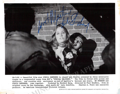 Shepherd, Cybill - Signed Photograph in "Special Delivery"