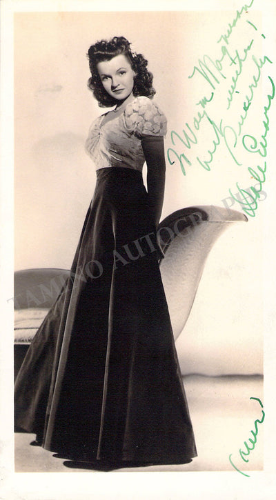 Evans, Dale - Signed Photograph