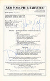 Conductors Signed Program Pages – Set of 42