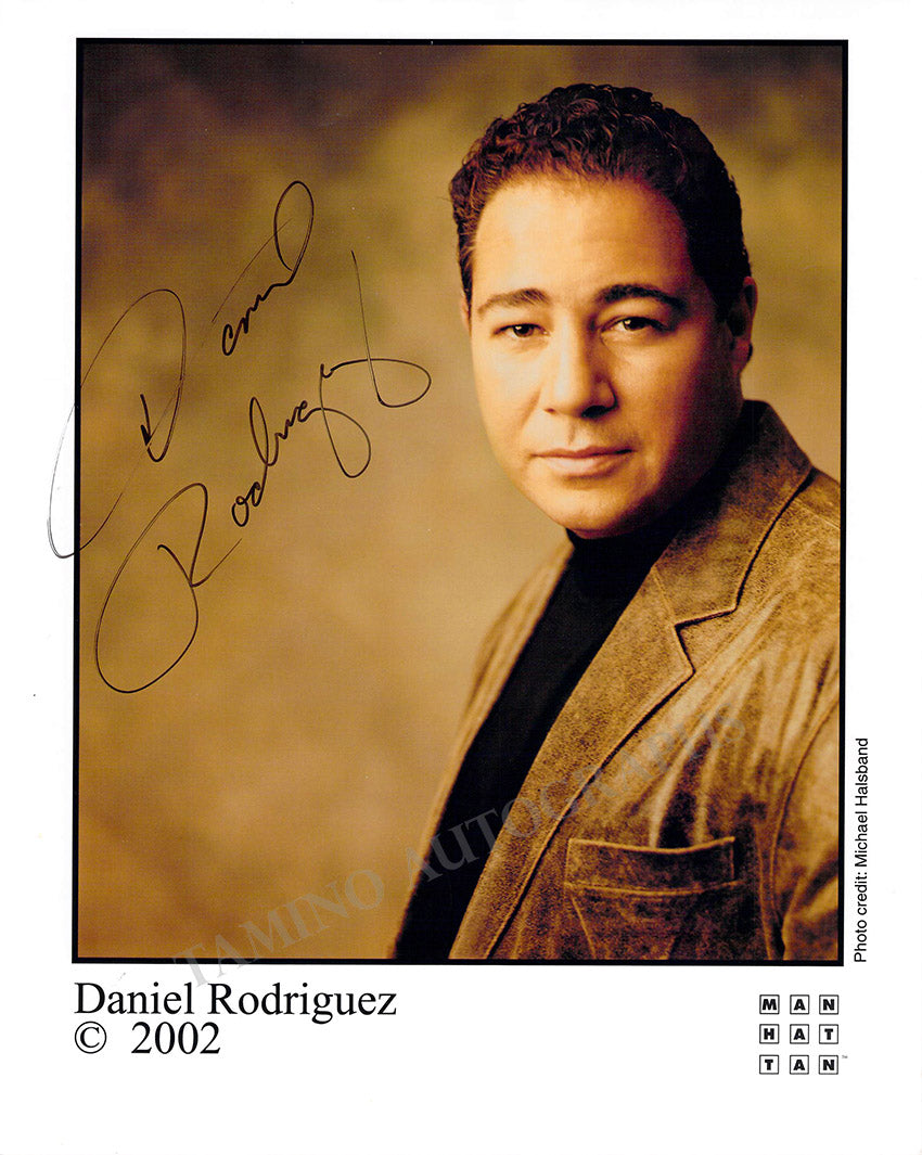 Daniel Rodriguez Autograph Photo Singing Policeman – Tamino