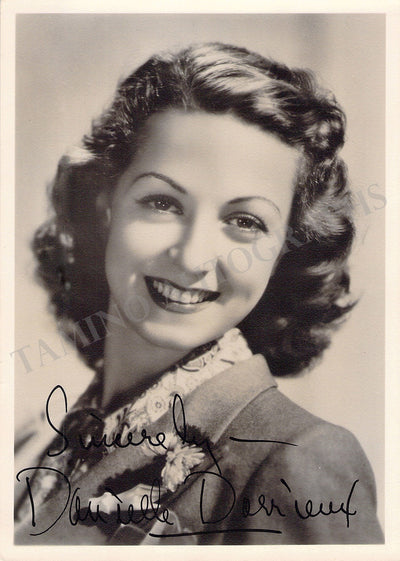 Darrieux, Danielle - Signed Photograph