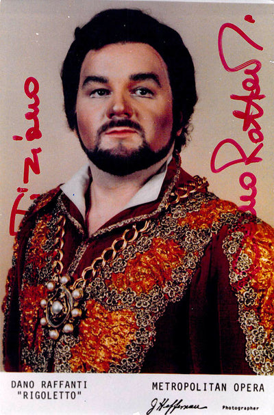 RAFFANTI, Dano (Various Autographs)