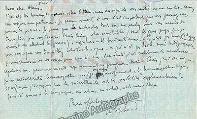 Autograph Letter Signed (I)