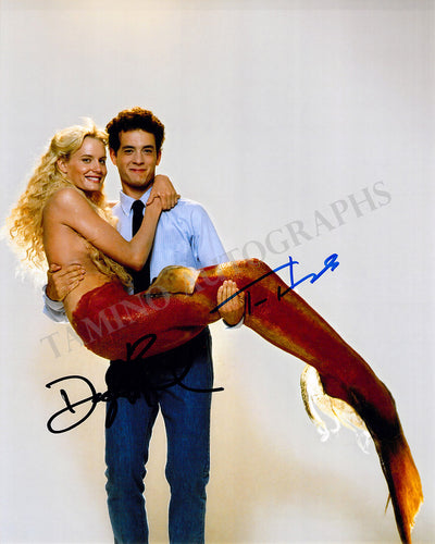 Hanks, Tom - Hannah, Daryl - Signed Photograph in "Splash"