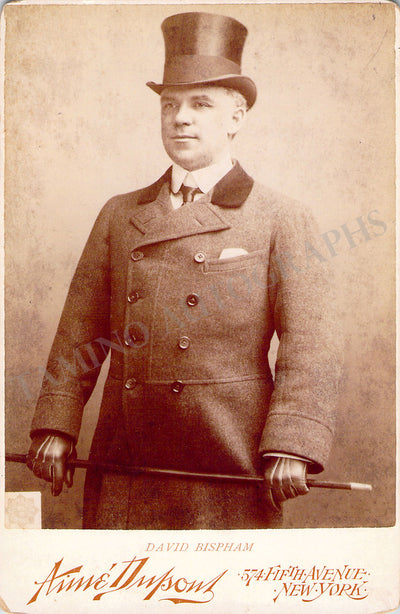 Bispham, David - Unsigned Cabinet Photograph