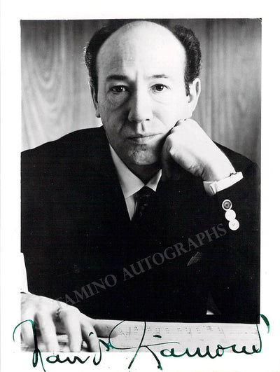 Diamond, David - Signed Photograph