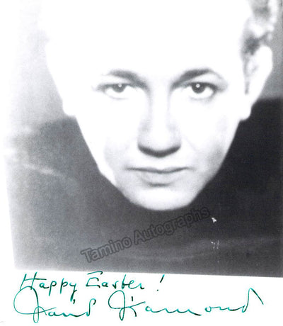 Diamond, David - Signed Photograph & Music Quote