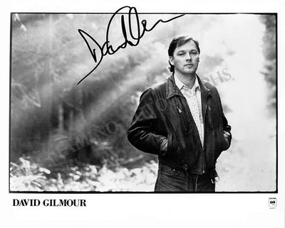 Gilmour, David - Signed Photograph
