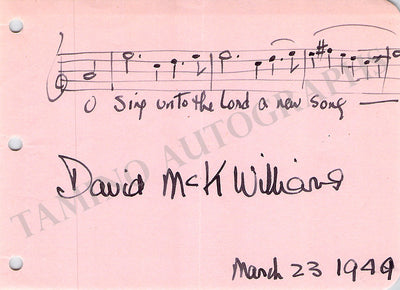 David McKinley Williams (1949)