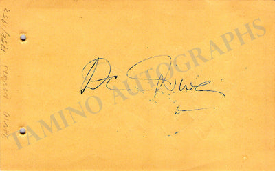 Niven, David - Signed Album Page