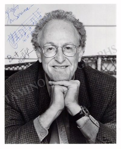 Shire, David - Signed Photograph 2007 with Music Quote