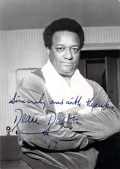 Dixon, Dean - Signed Photograph 1957