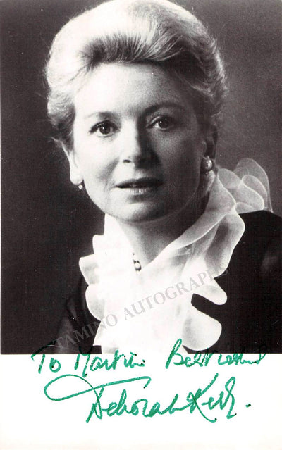 Kerr, Deborah - Signed Photograph