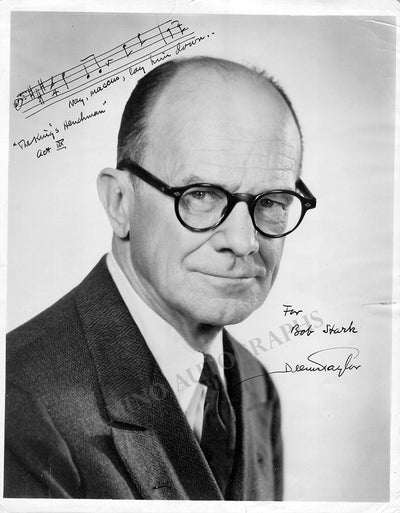 Taylor, Deems - Signed Photograph